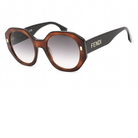 Fendi Tortoise Gray Gradient Brand New Sunglasses with Box - Picture 1 of 14